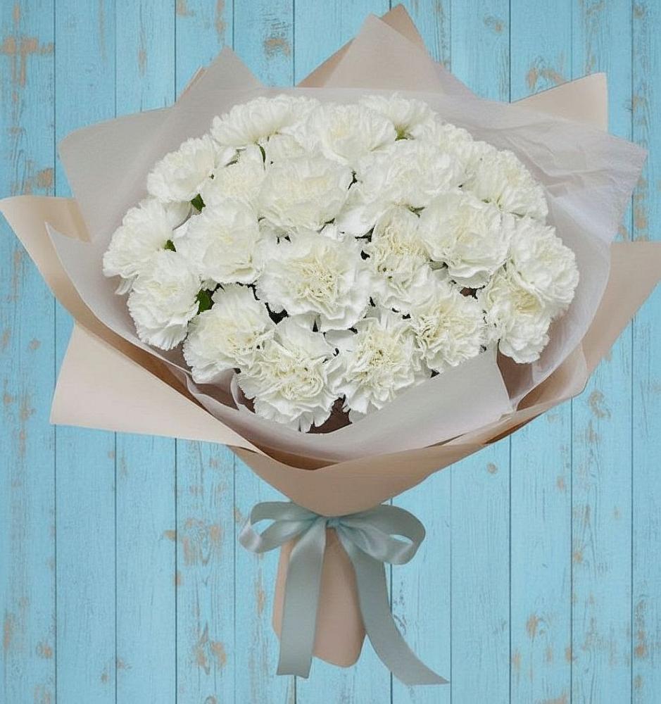 Букет цветов из: Гвоздики в Пензе