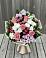 Букет цветов из: Альстромерии, Гвоздики, Розы и Хризантемы в Пензе