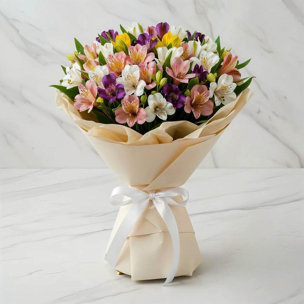 Букет цветов из: Альстромерии в Пензе