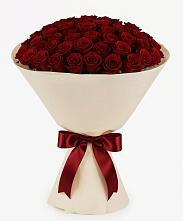 Букет 101 Бордовая роза Блэк Бакарра в Пензе