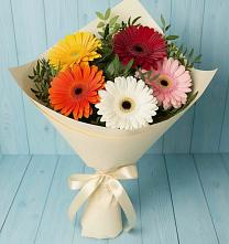 Букет цветов из:  Герберы в Пензе