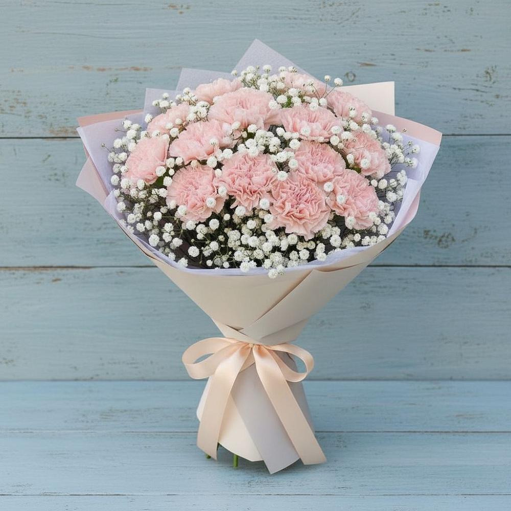 Букет цветов из: Гвоздики в Пензе