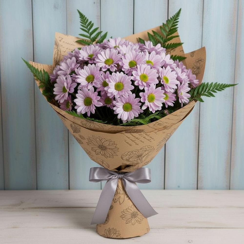 Букет цветов из: Хризантемы в Пензе