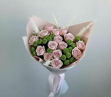 Букет цветов из:  Розы и Хризантемы в Пензе