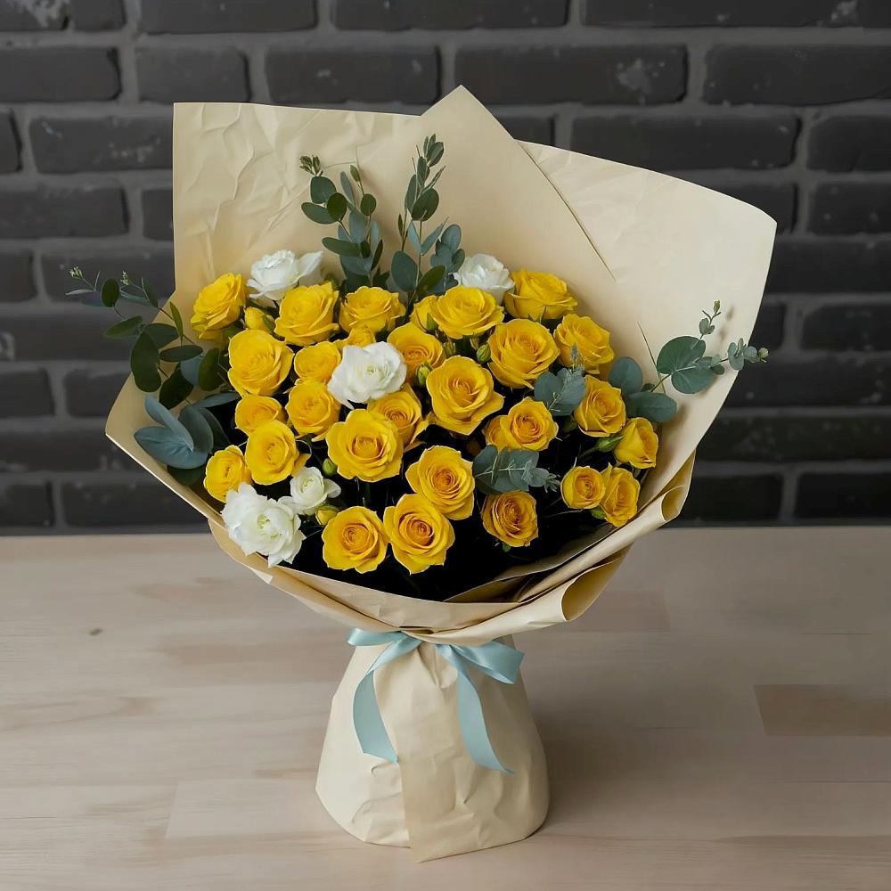 Букет цветов из: Розы в Пензе