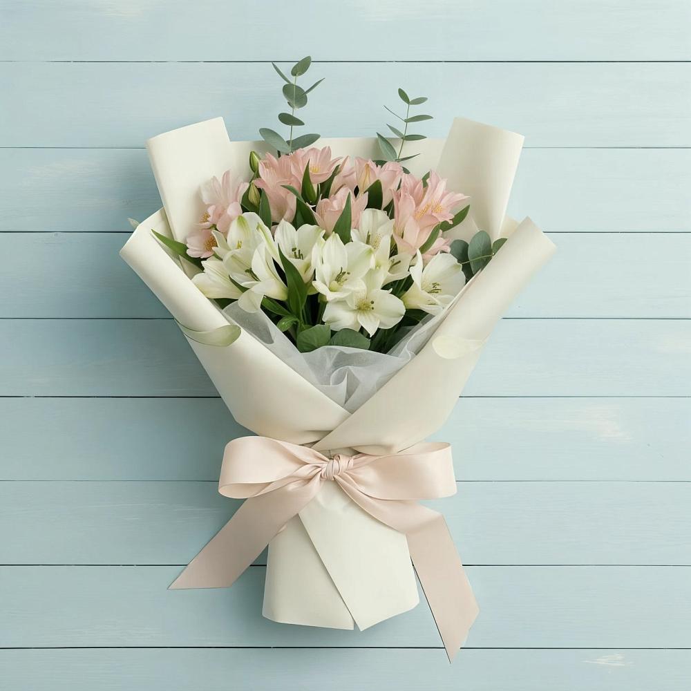 Букет цветов из: Альстромерии в Пензе