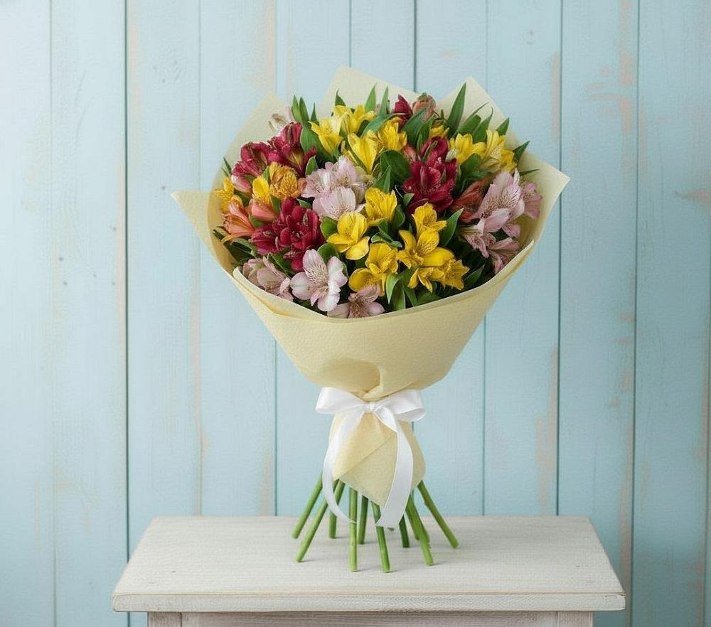 Букет цветов из: Альстромерии в Пензе